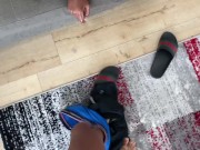 horny ebony tori montana cums over to fuck on  lil d pt 1 (instagram @lastlild) 6/16