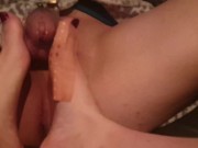 feetjob in chastity 15/16