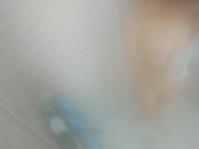 Sexy Wife Shaving Pussy In A Hot Steamy Shower 10/16