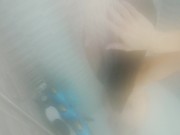 Sexy Wife Shaving Pussy In A Hot Steamy Shower 13/16