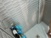 Sexy Wife Shaving Pussy In A Hot Steamy Shower 16/16