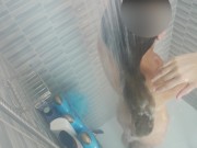 Sexy Wife Shaving Pussy In A Hot Steamy Shower 4/16