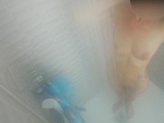 Sexy Wife Shaving Pussy In A Hot Steamy Shower 5/16