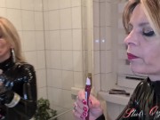 Whore Slut-Orgasma Celeste getting ready for work 9/16