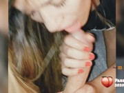 Mi hermanastra perdió la apuesta y me tuvo que hacer una paja 4/16