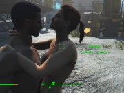 Beautiful prostitutes perfectly please guys and girls in Fallout game | PC Game 5/16