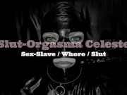 Whore Slut-Orgasma Celeste is pissing on the street at night 1/16