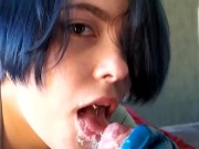 Just a quick blowjob from a dirty nurse 14/16