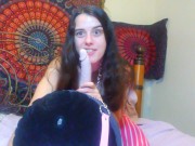 Sucking Cock You're my Master: Moaning Dildo Worship: Submissive Hot Slut PinkMoonLust from ONLYFANS 1/16