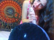 Sucking Cock You're my Master: Moaning Dildo Worship: Submissive Hot Slut PinkMoonLust from ONLYFANS 13/16