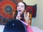 Sucking Cock You're my Master: Moaning Dildo Worship: Submissive Hot Slut PinkMoonLust from ONLYFANS 2/16