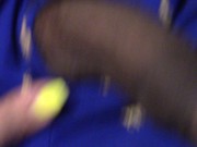 I Finally Let Her jack me off with this masturbator on my Big Dick MUST SEE!!!!!! 1/16