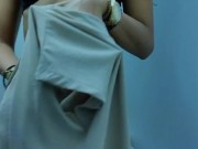 AMAZING 18 YEAR OLD FIRST TIME MASTURBATING IN PLANE 13/16