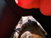 Große nackte Brüste schön abmelken in der Öffentlichkeit 14/16