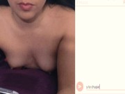 Me miras a escondidas cuando chateo y me masturbo para ti, Joi en español audio roleplay 1/16