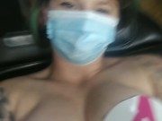 filming me,tattooed underboobs in public Tattoo shop fingering pussy in shops public toilet 1/16