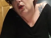 That Whore Pierced Kitty is Sexy Smoking Again Wanting A Fat Long Dick Inside Her Tight Pussy 6/16