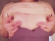 乳首を犯してもらいたい変態女の腰振り乳首オナニー 5/16