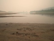 porn blooper: public strapon sex interrupted by group of off road vehicles at the river 12/16