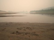 porn blooper: public strapon sex interrupted by group of off road vehicles at the river 14/16