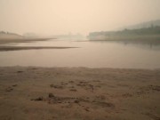 porn blooper: public strapon sex interrupted by group of off road vehicles at the river 15/16