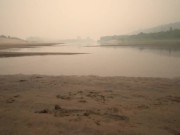 porn blooper: public strapon sex interrupted by group of off road vehicles at the river 16/16