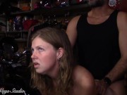 Hot Biker Babe Takes a Hard Ass Fucking Bent Over My Motorcycle Lavender Joy and Wicked Free Version 12/16