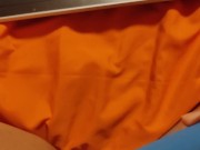 Watching lesbian porn while masturbating my wet pussy 2/16