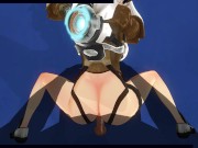 3D HENTAI POV OVERWATCH Tracer fucks you and has many orgasms 10/16