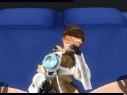 3D HENTAI POV OVERWATCH Tracer fucks you and has many orgasms 11/16