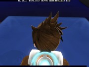 3D HENTAI POV OVERWATCH Tracer fucks you and has many orgasms 8/16