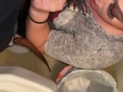 Finally got to suck the hot maintenance mans dick In my work bathroom  12/16