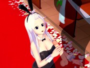 BUNNY GIRL FAIRY TAIL MIRAJANE STRAUSS 3D HENTAI 1/16