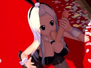 BUNNY GIRL FAIRY TAIL MIRAJANE STRAUSS 3D HENTAI 3/16