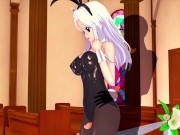 BUNNY GIRL FAIRY TAIL MIRAJANE STRAUSS 3D HENTAI 5/16