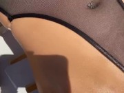 Случайная встреча не испугала девушку и она раздвинула ноги перед незнакомцем 8/16