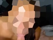 Babysitter continues to suck my dick after I cum in her mouth 5/16