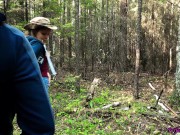 Stranger Arouses, Sucks and Hard Fuckes in the Forest of Tied Guy Outdoor 6/16