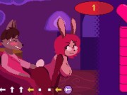ClubValentineFurry Lap Dance at the Bar [Hentai Game] cute Furry barmaid private lap dance 10/16
