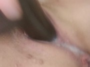 A little toy play. starting to stretch my ass 9/16