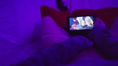Woman Masturbating To Lesbians - Girl Masturbating Watching Lesbian Porn Porn Videos & Sex Movies |  Redtube.com