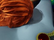 Lesbian Teen Titans - Starfire x Raven - 3D Porn 8/16