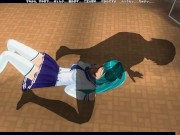 3D HENTAI schoolgirl with glasses fucked the director and got a high score 5/16