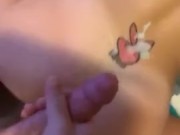 A Bloody Bunny With Cumshot 16/16