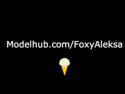 Sexy ballerina with beautiful legs Masturbates and gets fingers orgasm. 16/16