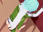 SAO - Sinon Hentai 4/16