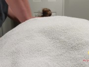 Big Booty White Girl Gets Booty Massage! 4/16