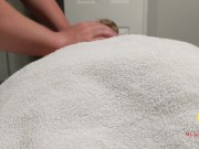 Big Booty White Girl Gets Booty Massage! 5/16