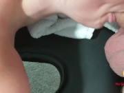 Slut Deepthroats My Cock In Return For Massage! 4/16