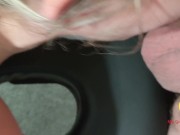 Slut Deepthroats My Cock In Return For Massage! 5/16